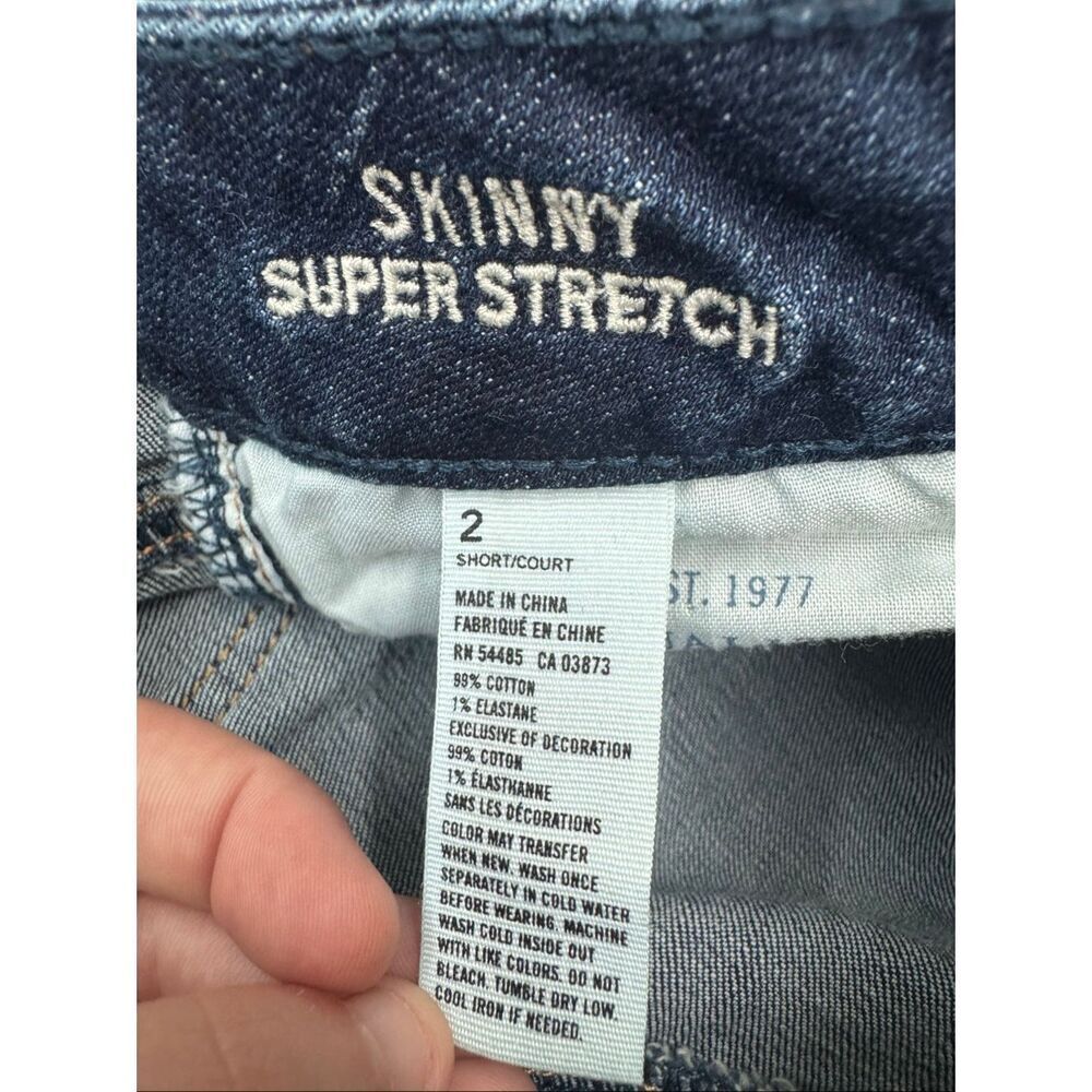 American Eagle Super Stretch Skinny Jeans Size 2 Short - Picture 6 of 8